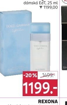 Toaletní voda dámská Light Blue Dolce&amp