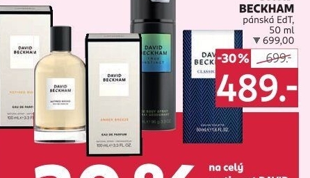 Toaletní voda pánská David Beckham
