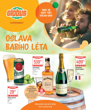 akční leták Globus 25.9.2024-15.10.2024
