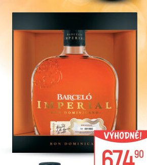 Barceló Imperial dominikánský rum