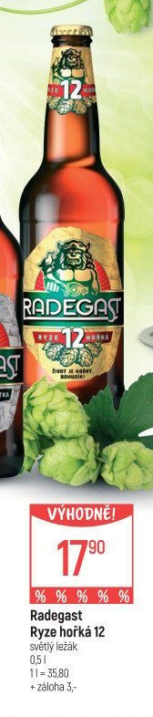 Radegast Ryze hořká 12