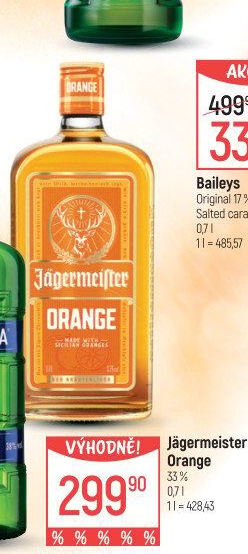 Bylinný likérOrange Jägermeister