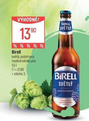 Nealkoholické pivo Birell