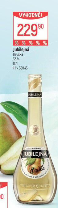 Pálenka Hruška Jubilejná St. Nicolaus