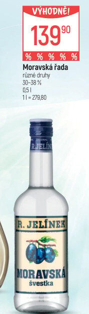 Pálenka Švestka Moravská Rudolf Jelínek