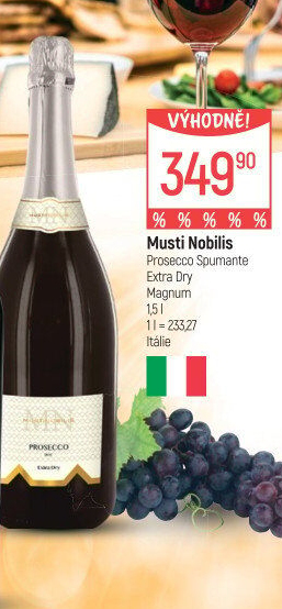 Prosecco Extra Dry Magnum Musti Nobilis
