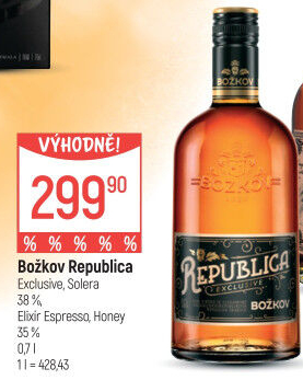 Rum Republica Exclusive Božkov