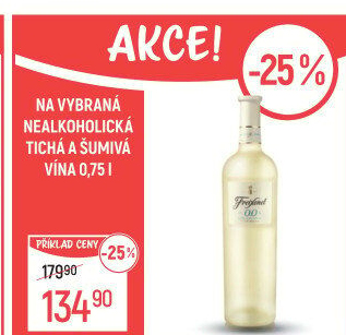 Víno nealkoholické Freixenet