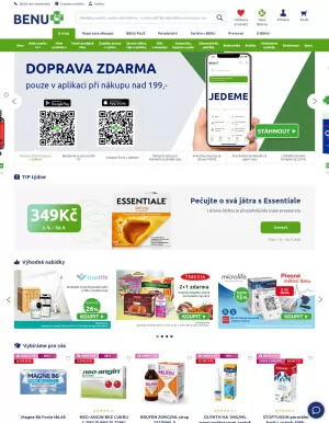 akční leták BENU Lékárna 25.9.2024-1.10.2024