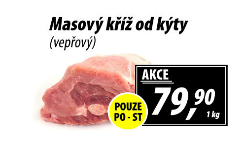 Masový kříž od kýty vepřový
