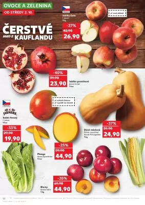 akční leták Kaufland 2.10.2024-8.10.2024