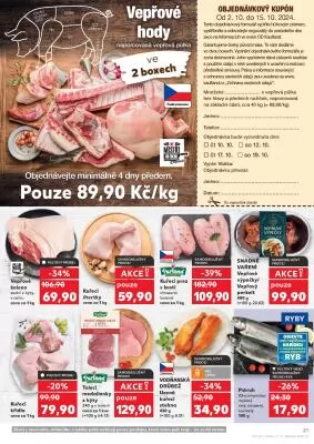 akční leták Kaufland 2.10.2024-8.10.2024
