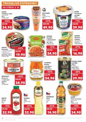 akční leták Kaufland 2.10.2024-8.10.2024