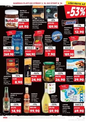 akční leták Kaufland 2.10.2024-8.10.2024