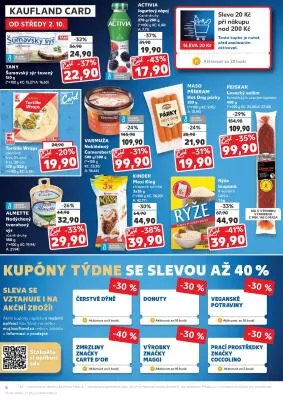 akční leták Kaufland 2.10.2024-8.10.2024