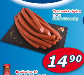 Cigáro trampské Kostelecké uzeniny