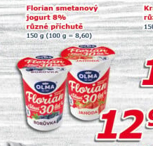 Jogurt smetanový Florian Olma