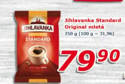 Mletá káva Standard Jihlavanka