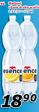 Ochucená voda Mattoni