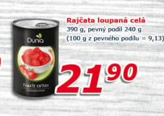 Rajčata loupaná Dunia