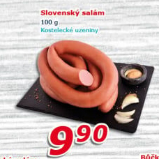 Salám slovenský točený Kostelecké uzeniny