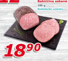 Sekaná babiččina Kostelecké uzeniny