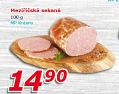 Sekaná pečená Meziříčská Krásno