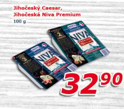 Sýr Niva Caesar Jihočeská 45% Madeta