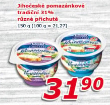 Tradiční pomazánkové Jihočeské Madeta