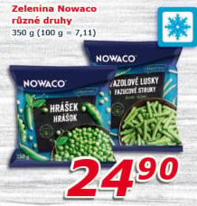 Zelenina mražená Nowaco