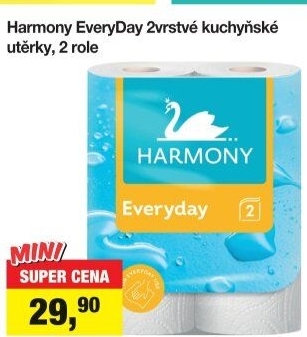 Utěrky kuchyňské 2vrstvé Every Day Harmony