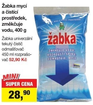 Změkčovač vody Žabka Důbrava