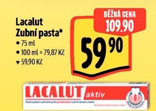 Pasta na zuby Aktiv Lacalut