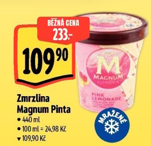 Zmrzlina v kelímku Magnum Algida