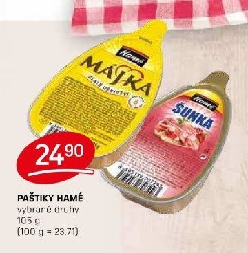 PAŠTIKY HAMÉ