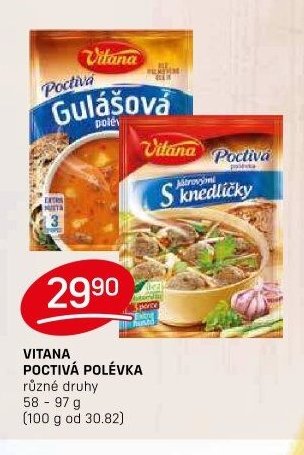 VITANA POCTIVÁ POLÉVKA