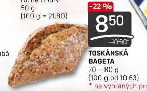 Bageta toskánská
