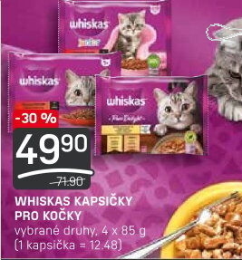 Kapsičky pro kočky Whiskas