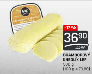 Knedlík bramborový Lef