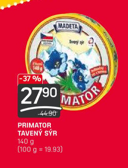 Sýr tavený Primátor Madeta