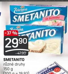 Sýr tavený Smetanito Želetava