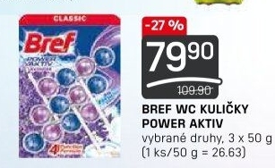 WC blok tuhý Power Aktiv Bref