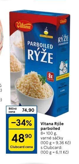 Vitana Rýže parboiled
