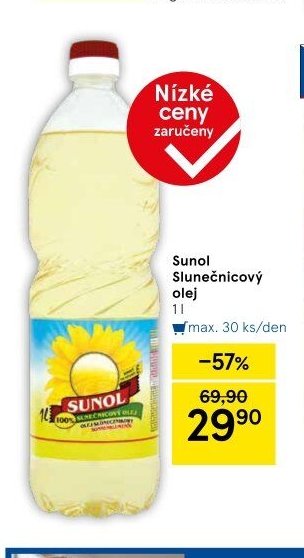 Sunol Slunečnicový olej