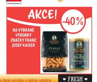 Výrobky značky Franz Josef Kaiser