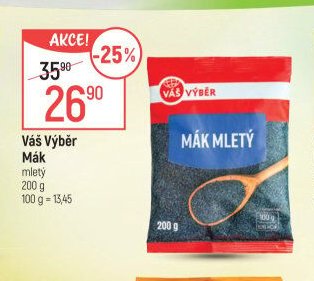 Váš Výběr Mák mletý