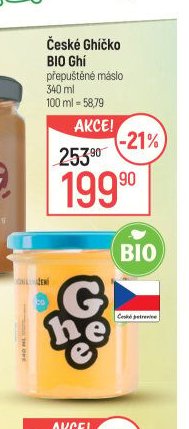 České Ghíčko BIO Ghí