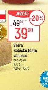 Šetra Babické těsto vánoční