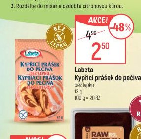 Labeta Kypřící prášek do pečiva bez lepku