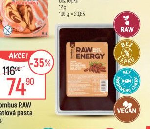 Bombus RAW Datlová pasta